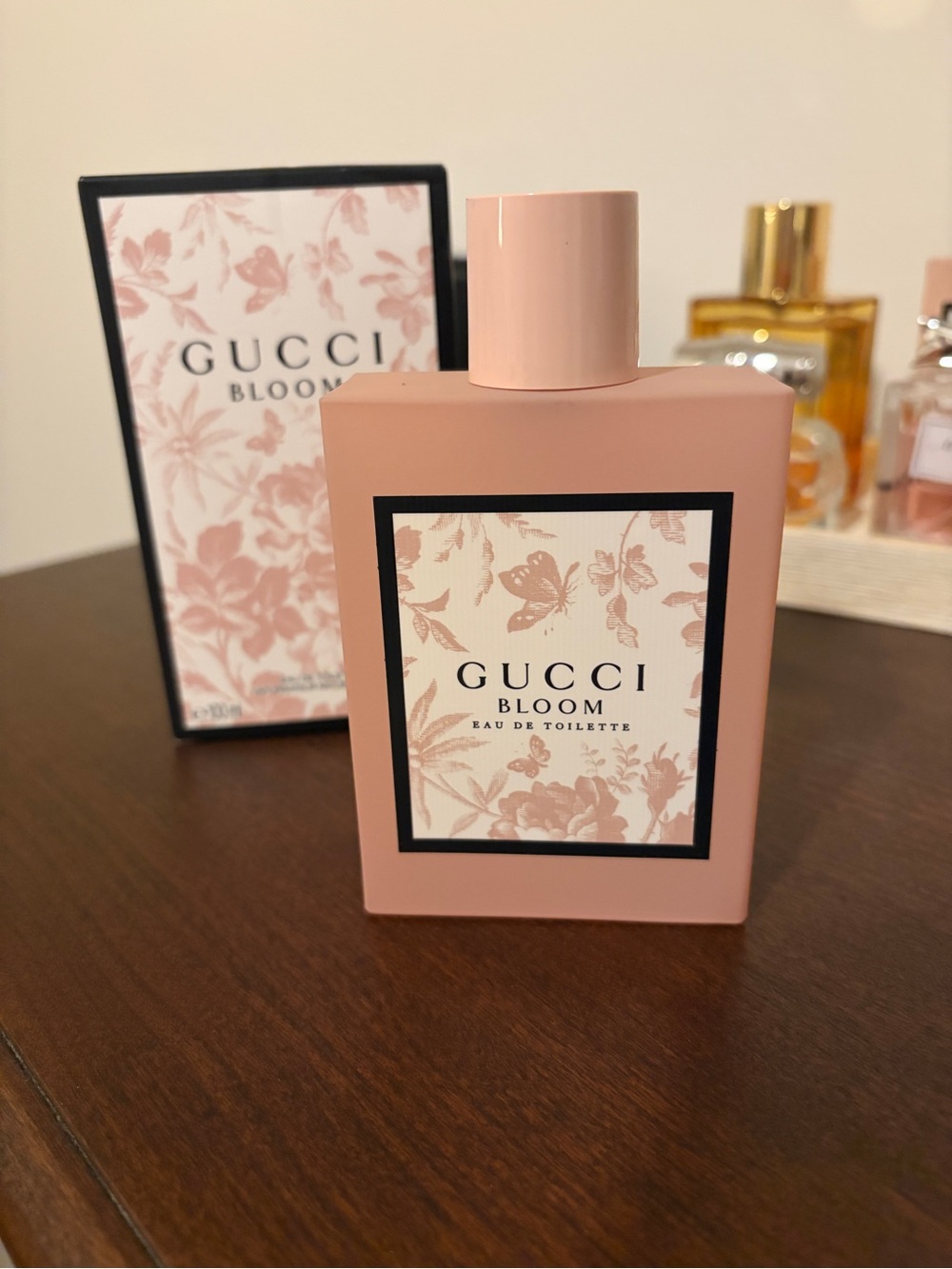 Gucci Pink Bloom Floral Decorative Panel